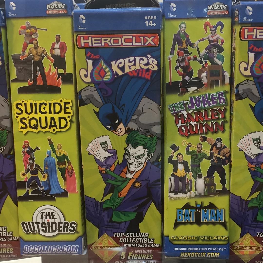 Amazon.com: HeroClix - Joker's Wild - Single Booster : Toys & Games